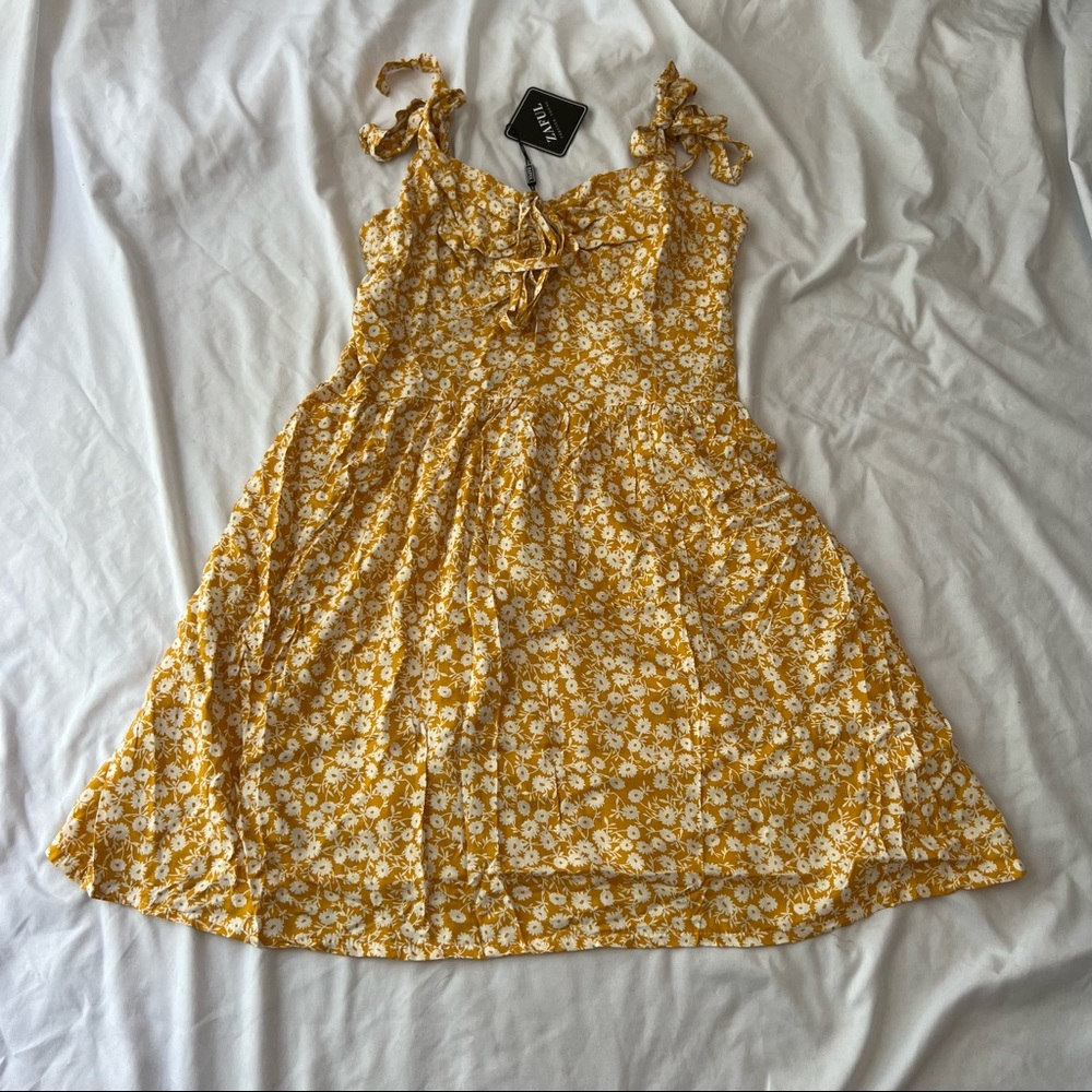 floral sundress size 8
